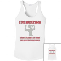 DONDIFITNESS LADIES RACERBACK TANK TOP