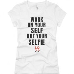 Ladies Slim Fit Basic Promo Jersey Tee