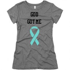 Ladies Slim Fit Super Soft Triblend Tee