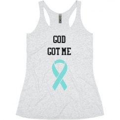 Ladies Slim Fit Super Soft Racerback Triblend Tank