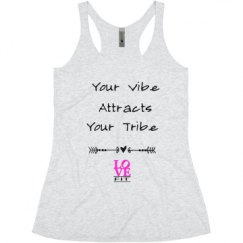 Ladies Slim Fit Super Soft Racerback Triblend Tank