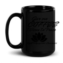 15oz Black Glossy Mug