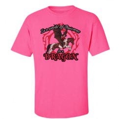 Unisex Ultra Cotton Safety Neon Crewneck Tee