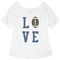 Ladies Flowy Slouchy Tee