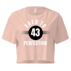 Ladies Festival Cali Crop Top Tee