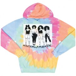 Unisex Tie-Dye Fleece Hoodie
