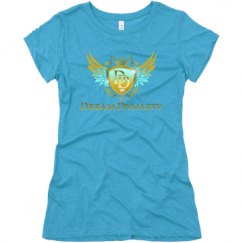 Ladies Slim Fit Super Soft Triblend Tee