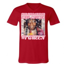 Unisex V-Neck Jersey Tee