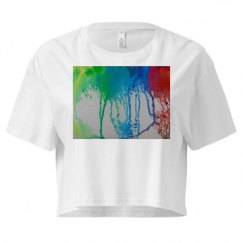 Ladies Festival Cali Crop Top Tee