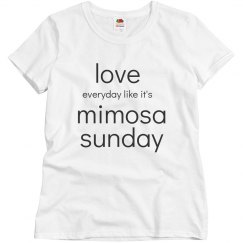 mimosa sunday