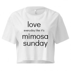 Ladies Festival Cali Crop Top Tee