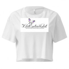 Ladies Festival Cali Crop Top Tee