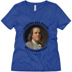 Ladies Relaxed Fit V-Neck Tee