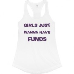 Ladies Slim Fit Racerback Tank Top