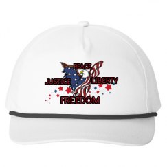 Snapback Five-Panel Rope Hat