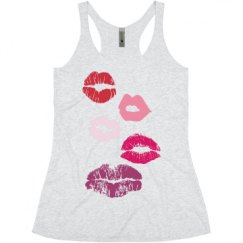 Ladies Slim Fit Super Soft Racerback Triblend Tank