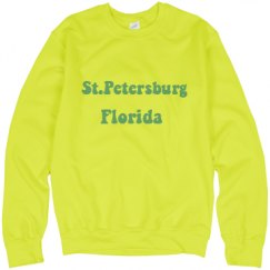 Unisex Neon Crewneck Sweatshirt