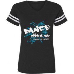 Ladies Relaxed Fit Vintage Sports Tee