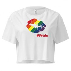 Ladies Festival Cali Crop Top Tee