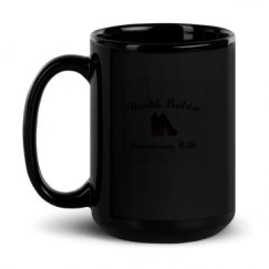 15oz Black Glossy Mug