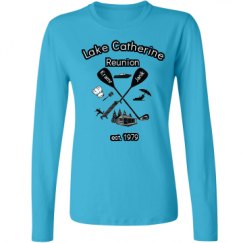 Ladies Relaxed Fit Basic Long Sleeve Tee