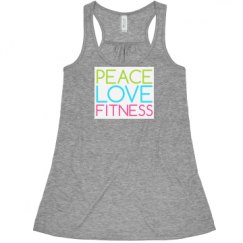 Ladies Flowy Racerback Tank