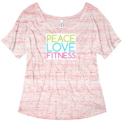 Ladies Flowy Slouchy Tee