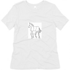 Ladies Relaxed Fit Super Soft Triblend Tee