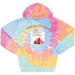 Unisex Tie-Dye Fleece Hoodie