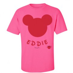 Unisex Ultra Cotton Safety Neon Crewneck Tee