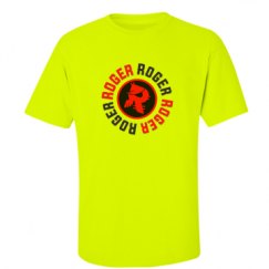 Unisex Ultra Cotton Safety Neon Crewneck Tee