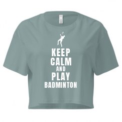 Ladies Festival Cali Crop Top Tee