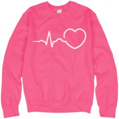 Unisex Neon Crewneck Sweatshirt