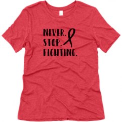 Ladies Relaxed Fit Super Soft Triblend Tee