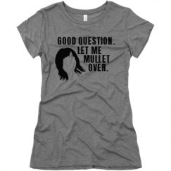 Ladies Slim Fit Super Soft Triblend Tee