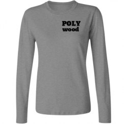 Ladies Relaxed Fit Basic Long Sleeve Tee