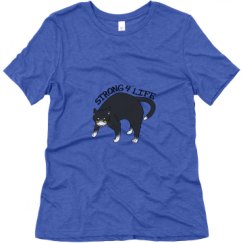 Ladies Relaxed Fit Super Soft Triblend Tee