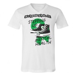 Unisex V-Neck Jersey Tee