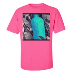 Unisex Ultra Cotton Safety Neon Crewneck Tee