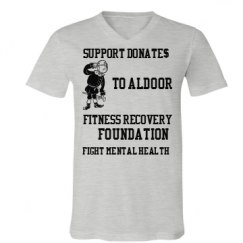 Unisex V-Neck Jersey Tee