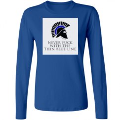 Ladies Relaxed Fit Basic Long Sleeve Tee