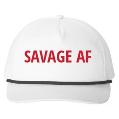 Snapback Five-Panel Rope Hat