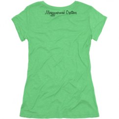 Ladies Slim Fit Super Soft Triblend Tee
