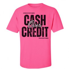 Unisex Ultra Cotton Safety Neon Crewneck Tee