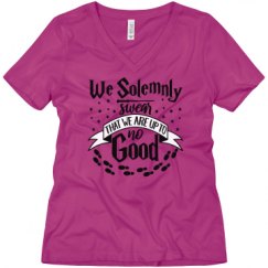 Ladies Relaxed Fit V-Neck Tee