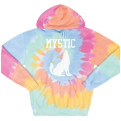 Unisex Tie-Dye Fleece Hoodie