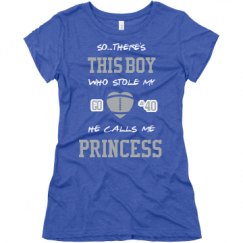 Ladies Slim Fit Super Soft Triblend Tee