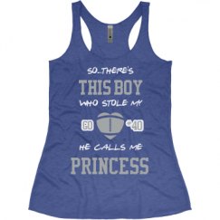 Ladies Slim Fit Super Soft Racerback Triblend Tank