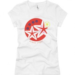 Ladies Slim Fit Basic Promo Jersey Tee