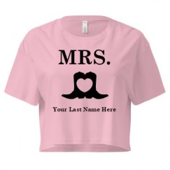 Ladies Festival Cali Crop Top Tee